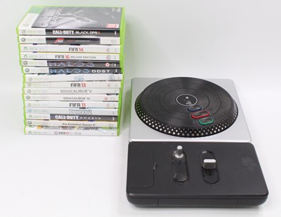 Lot 1586 - A collection of X-box 360 video games and...