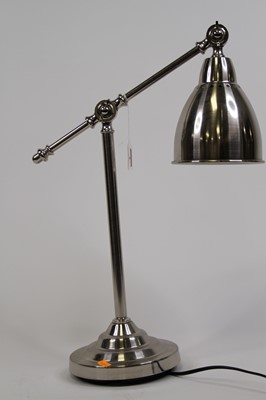 Lot 9 - A 20th century metal anglepoise desk lamp