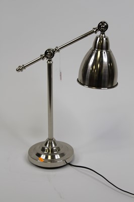 Lot 9 - A 20th century metal anglepoise desk lamp