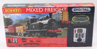 Lot 1594 - A Hornby Railways R1126 Digital mixed freights...