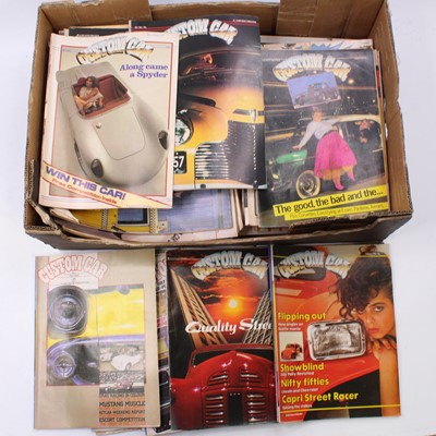 Lot 1603 - A quantity of vintage custom car magazines