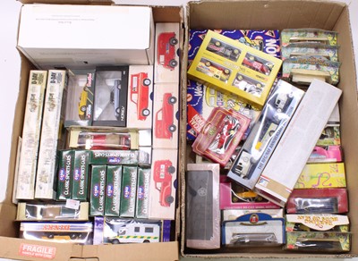 Lot 1649a - Two trays of mixed modern release diecast...