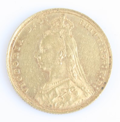 Lot 2080 - Great Britain, 1890 gold full sovereign,...