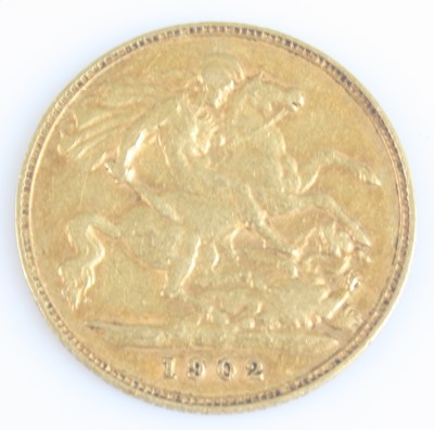 Lot 2014 - Great Britain, 1902 gold half sovereign,...