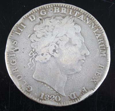 Lot 2031 - Great Britain, 1820 crown, George III laureate...