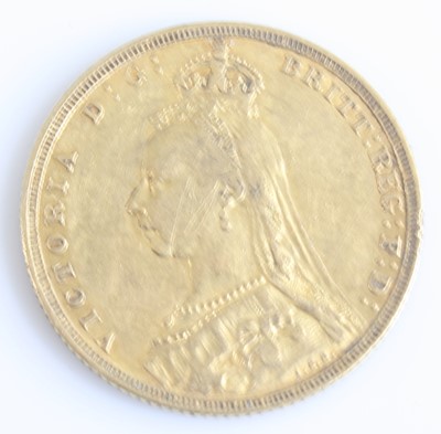 Lot 2183 - Great Britain, 1889 gold full sovereign,...