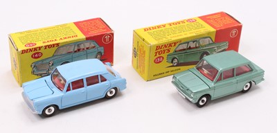 Lot 1128 - Dinky Toys boxed model group, 2 examples...