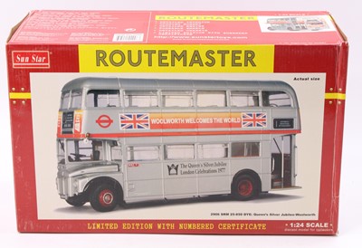 Lot 980 - A Sun Star 1/24th scale No. 2906 Routemaster...