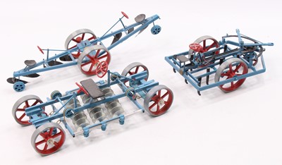 Lot 46 - A collection of three scratchbuilt by Peter...