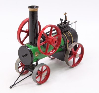 Lot 55 - A scratch built and later adapted Mamod model...