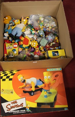 Lot 1680 - A box of Simpson's related collectables to...