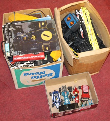 Lot 1682 - Three boxes of Urura and Scalextric...