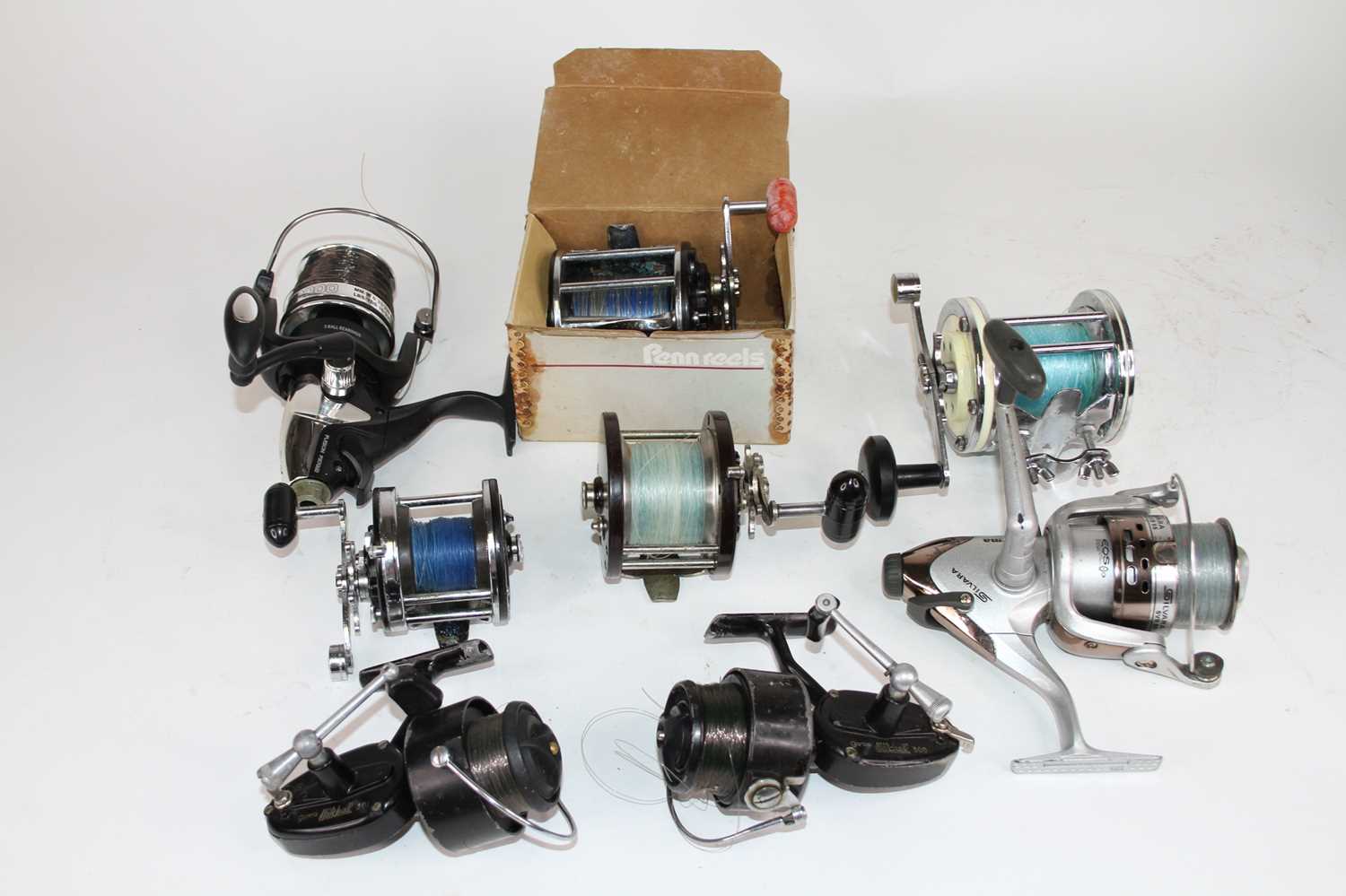 Lot 81 - A collection of fishing reels (8)