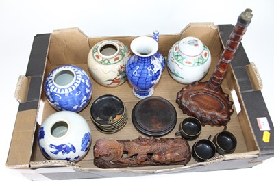 Lot 84 - A collection of Asian items, to include...