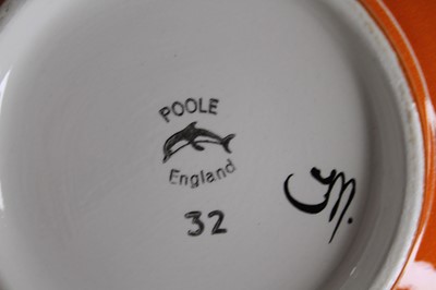 Lot 89 - A Poole pottery Aegean fruit bowl, together...