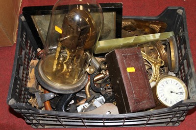 Lot 107 - Miscellaneous items to include a brass...
