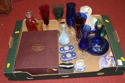 Lot 113 - Glassware and ceramics, to include a...