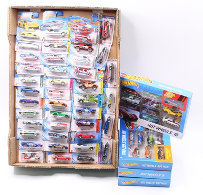 Lot 960 - Two trays containing a quantity of Hot Wheels...