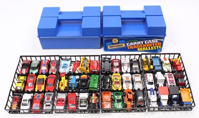 Lot 1484 - 2 Matchbox Superfast collectors cases...