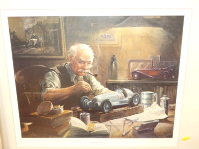Lot 1013 - Alan Fearnley (b.1942) - Old friends, limited...