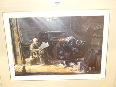 Lot 1013 - Alan Fearnley (b.1942) - Old friends, limited...