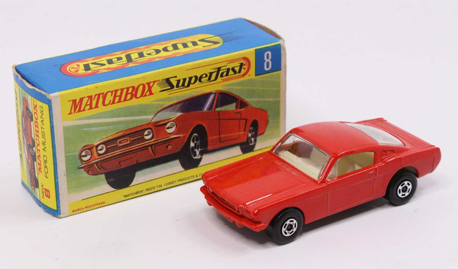 Lot 1460 - Matchbox Lesney Superfast No. 8 Ford Mustang,...