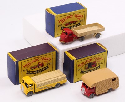 Lot 1454 - Matchbox Lesney boxed model group, 3 examples...