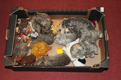 Lot 205 - A collection of stuffed toys, to include a...