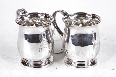 Lot 302 - A pair of Victorian silver christening...