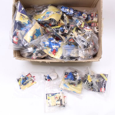 Lot 166 - A large collection of vintage Lego Space...