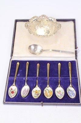 Lot 313 - A set of six Elizabeth II silver-gilt...