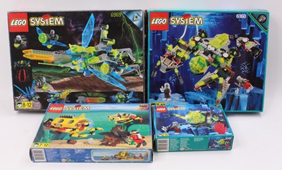 Lot 163 - Lego System adventure sets group of 4...