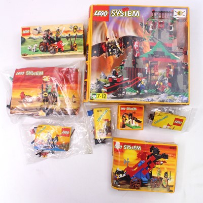 Lot 176 - Lego Castle boxed and loose group, with...