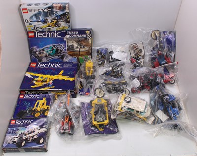 Lot 157 - A large collection of Lego Technic boxed and...