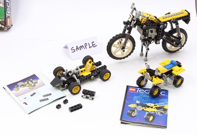 Lot 157 - A large collection of Lego Technic boxed and...