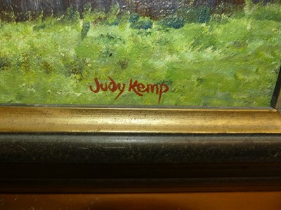 Lot 1107 - Judy Kemp (b.1939) - Cavendish, acrylic on...
