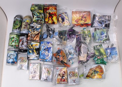 Lot 165 - Lego Bionicle group of loose and boxed sets to...