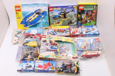Lot 169 - Lego boxed and loose set group, a large...
