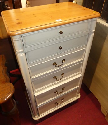 Lot 1201 - A contemporary Laura Ashley pine and painted...