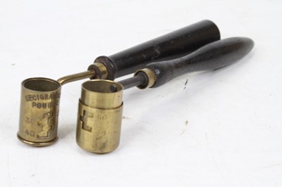 Lot 416 - A French shot measure having an adjustable...