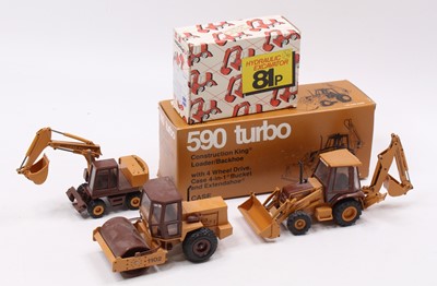 Lot 1613 - A Case 1/35 scale boxed and loose construction...