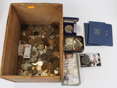 Lot 447 - A collection of miscellaneous coins to include...