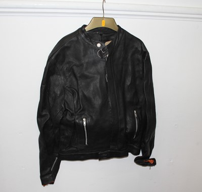 Lot 469 - A lady's black leather jacket, as marketed by...