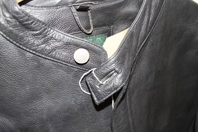Lot 469 - A lady's black leather jacket, as marketed by...