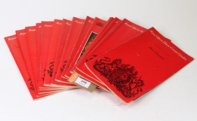 Lot 498 - A collection of programmes from the Royal...