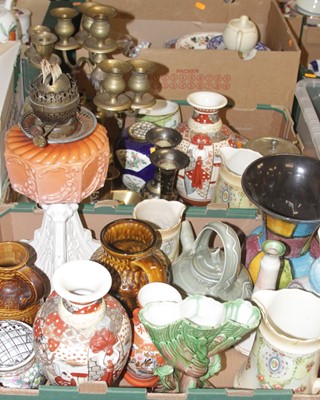 Lot 575 - Two boxes of miscellaneous items, to include...