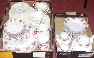 Lot 586 - A Royal Doulton part dinner service in the...