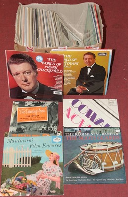 Lot 615 - A box of assorted LPs mainly being classical...