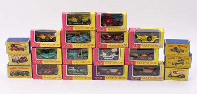 Lot 1488 - Matchbox Lesney Models of Yesteryear boxed...