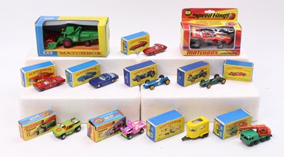 Lot 1491 - A mixed collection of Matchbox Lesney 1-75's...